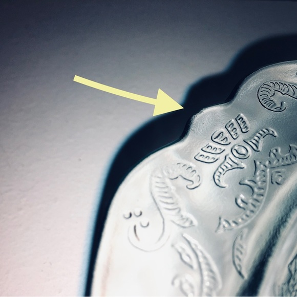 Vintage Indiana Recollection Blue Glass Bowl - Picture 4 of 4